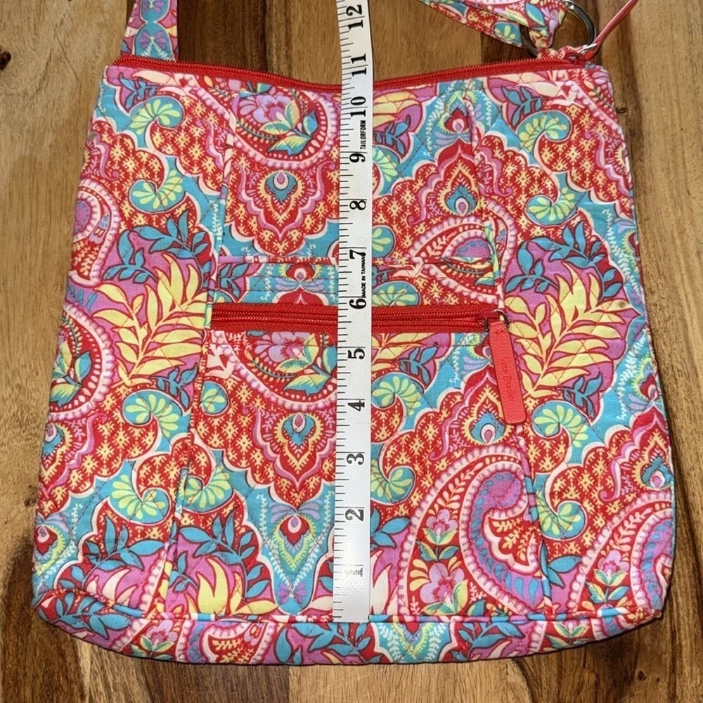 Vera Bradley Floral Print Adjustable Strap Crossbody Bag